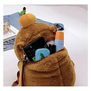 Mochila Peluche Felpa Kawaii Capibara