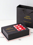 Caja De Rosas Regalo Collar San Valentín