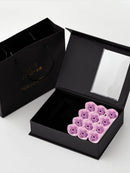 Caja De Rosas Regalo Collar San Valentín