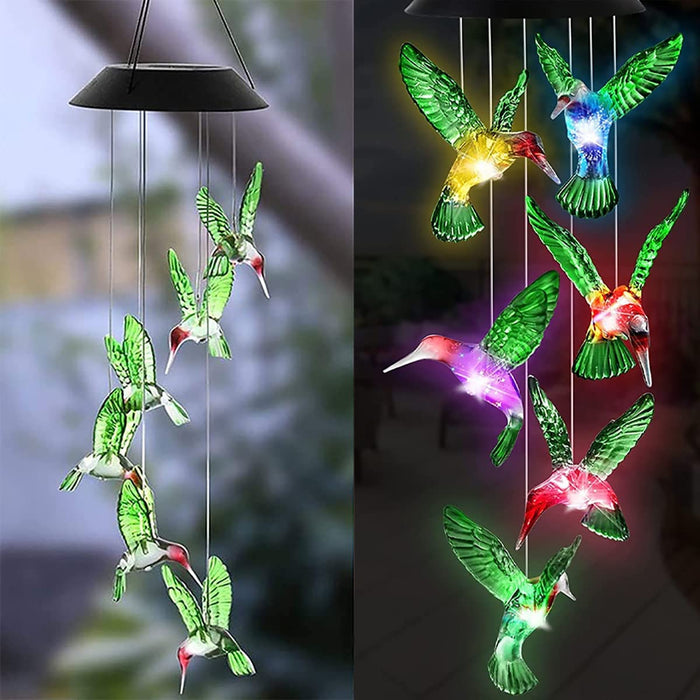 Colgante Solar Luz Multicolor