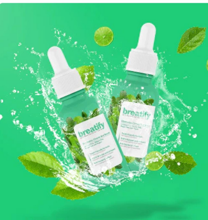 BREATIFY ™ - 💧💧  Gotas de frescura al instante.