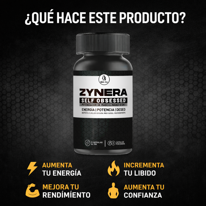 ZYNERA Self Obsessed 🔥 Potenciador Masculino