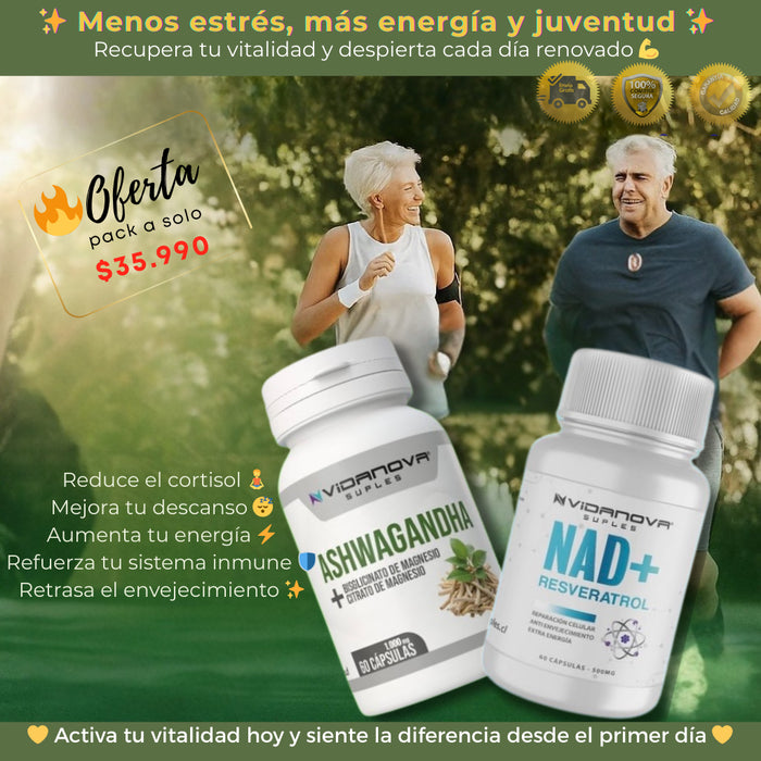 DUO PACK NAD+ASHWAGANDHA