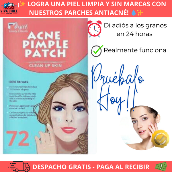 🌟 Parches Antiacné  🌟 Elimina Imperfecciones Rápidamente