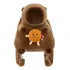 Mochila Peluche Felpa Kawaii Capibara