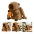 Mochila Peluche Felpa Kawaii Capibara