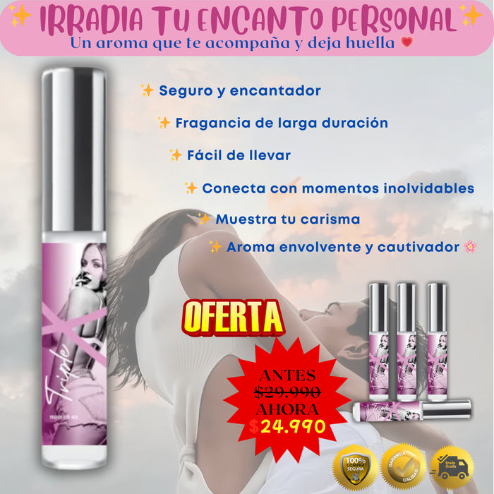 Perfume Con Feromonas Triple X Mujer