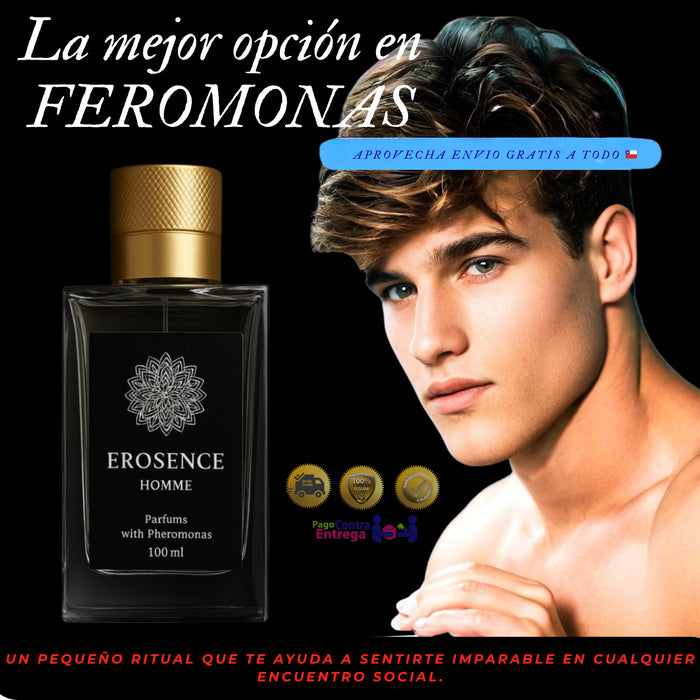 EROSENCE POUR HOMME- Perfumes con Feromonas para Hombres 100 ml