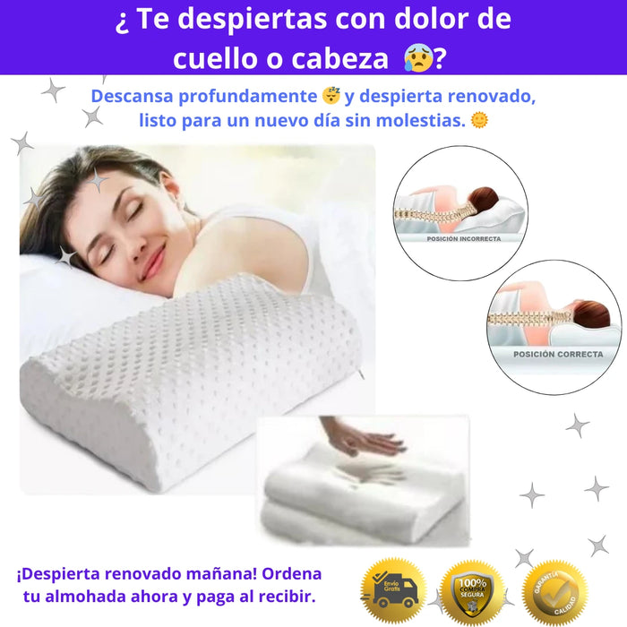 Almohada Cervical Viscoelastica
