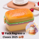 🎒 Lonchera Forma Hamburguesa 🍔