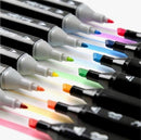 Set 80 Marcadores Doble Punta