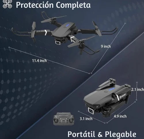 DRONE E88 PRO – EDICIÓN ESPECIAL DÍA DEL NIÑO
